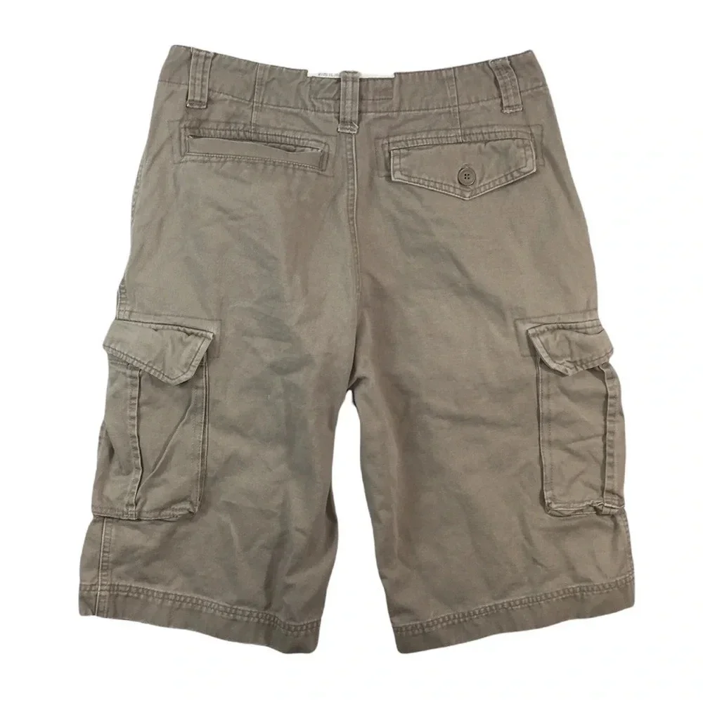 SH363 Mens WHITETAG Premium Denim Military Army Cargo Shorts 29